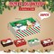28 Pcs Christmas Cookie Boxes Merry Christmas Bakery Box with Window Xmas Buffalo Plaid Treat Box with Lid Snowman Santa Reindeer Gift Box for Xmas Holiday Party Gift Giving Supplies Decor